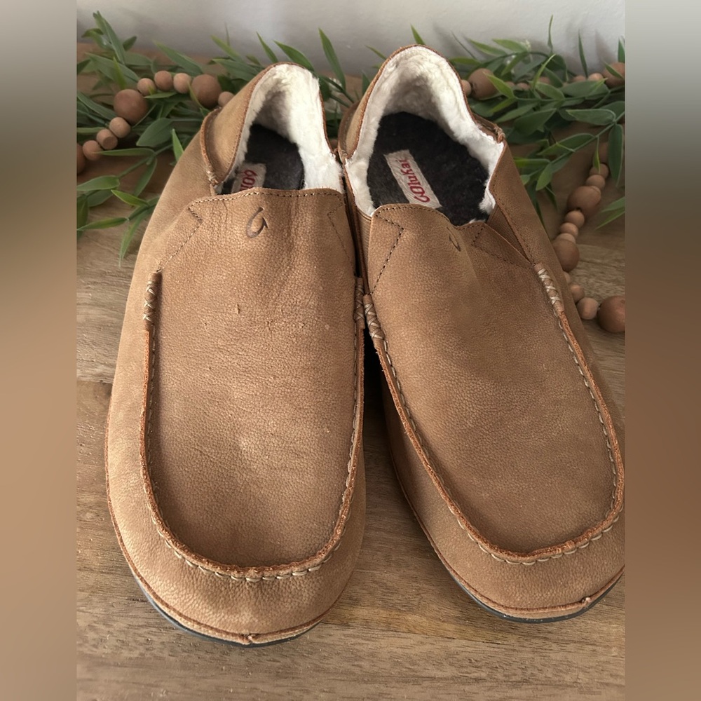 Men’s OluKai Sherpa Slippers